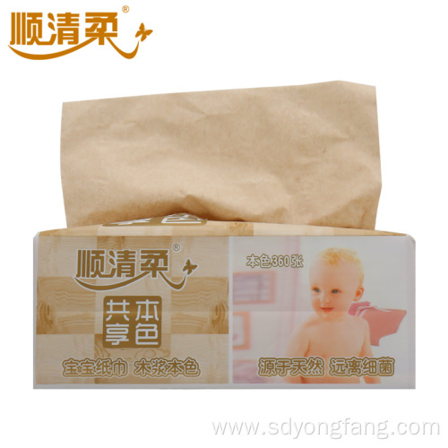 Disposable Bamboo Baby Wipe Facial Paper